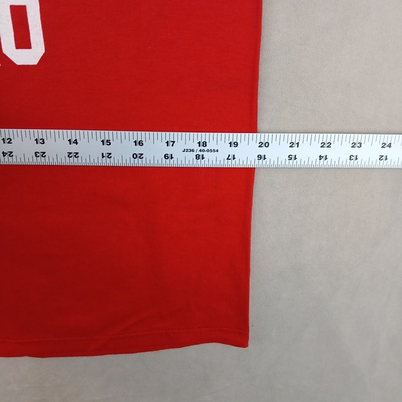 VTG Russell Medium Mens T‎ Shirt USA Single Stiich 19x26 FLAW **Fits A Small ** - Picture 8 of 12